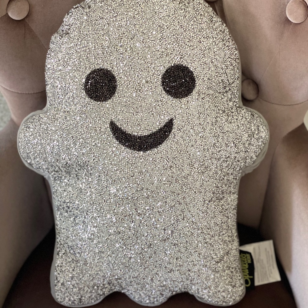 Sparkle ghost pillow